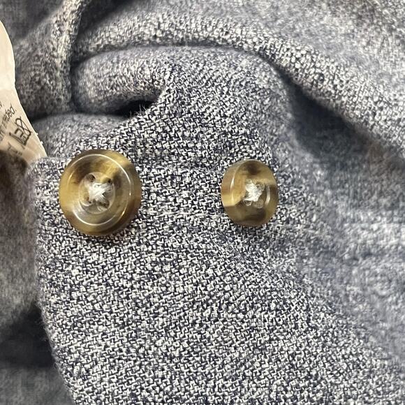 J Crew Jaspe Shirt Mens Large Gray Slim Fit Long Sleeve Button Front Pocket - Picture 8 of 11